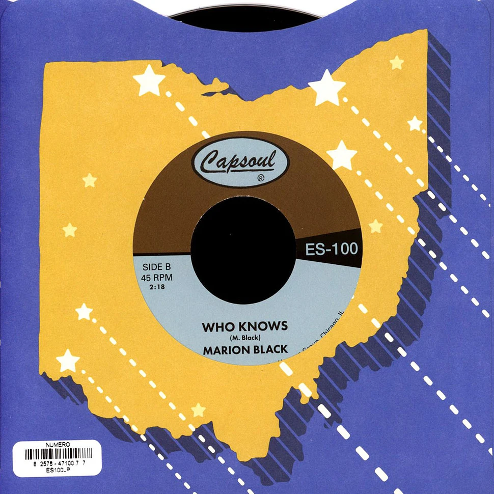 Marion Black - Go On Fool / Who Knows Black Vinyl Edition