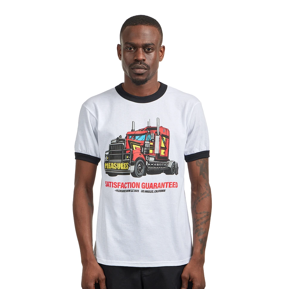 PLEASURES - Big Load Ringer T-Shirt