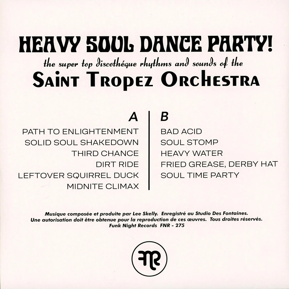 Saint Tropez Orchestra - Heavy Soul Dance Party HHV Exclusive Beige Marbled Vinyl Edition