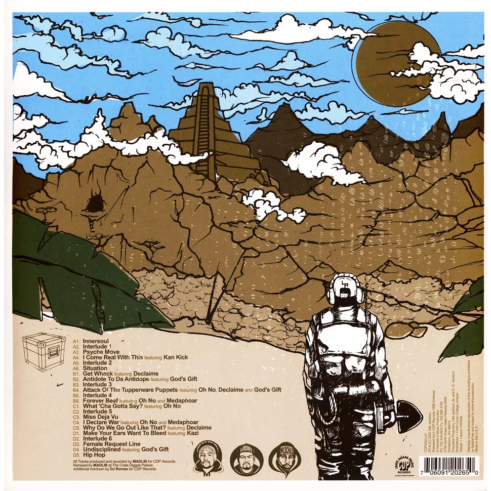 洋楽 Lootpack The Lost Tapes 2LP Lootpack - The Lost Tapes (Colored Vinyl 2xLP)