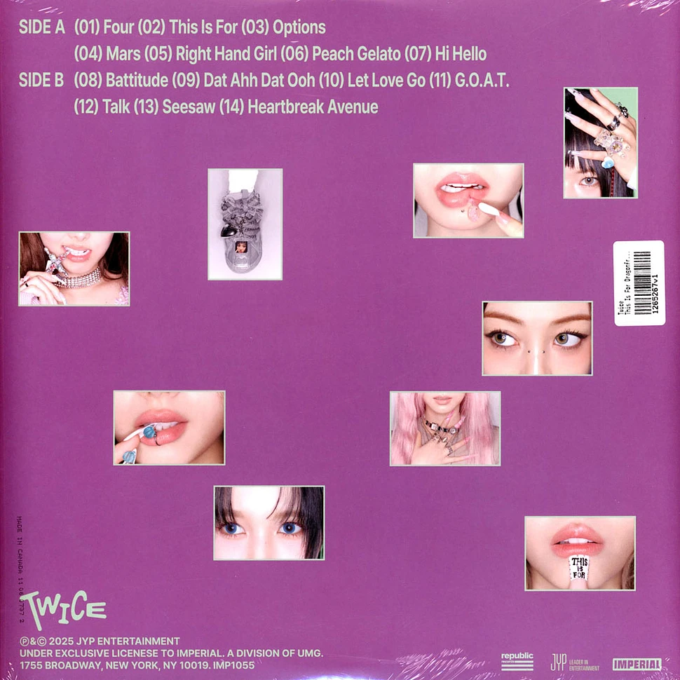 Twice - This Is For Dragonfruit Glitter Vinyl Edition - Vinyl LP