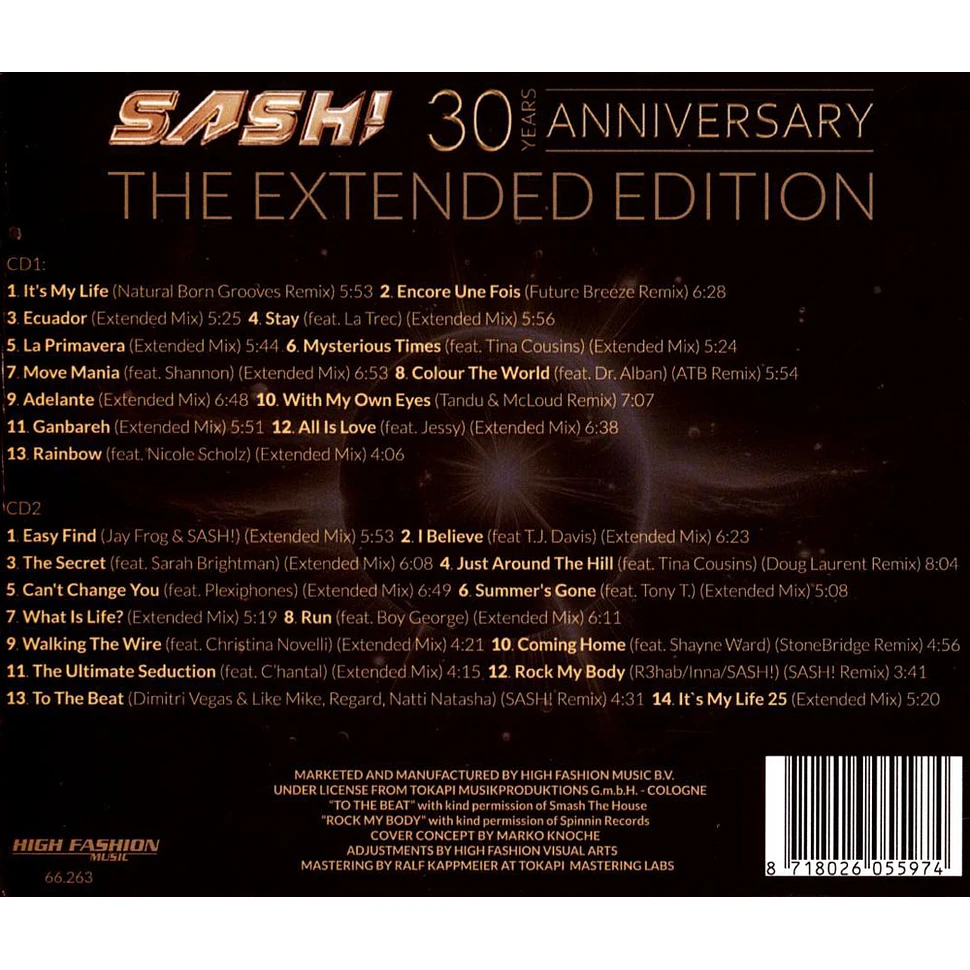 Sash! - 30th Anniversary - The Extended Edition
