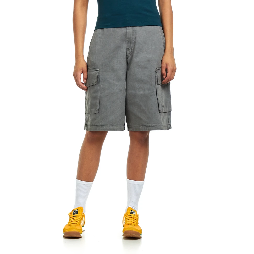 【adidas】WASHED CARGO TWILL JORTSハーフパンツ adidas - Washed Cargo Twill Jorts (Black) | HHV
