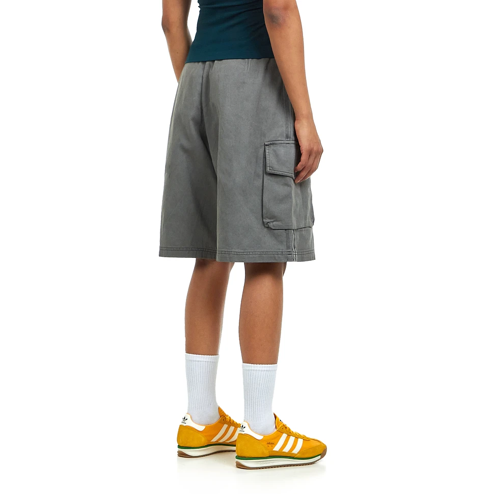 ★adidas originals★W WASHED CARGO TWILL SHORTS★追跡可 adidas - Washed Cargo Twill Jorts (Black) | HHV
