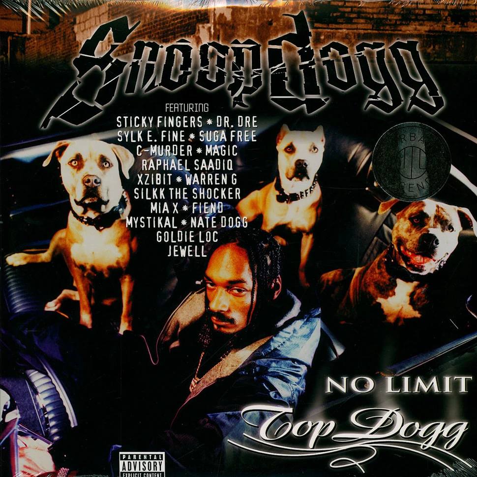 【限定カラー】Snoop Dogg No Limit Top Dogg LP Snoop Dogg - No Limit Top Dogg Limited Edition - Vinyl 2LP - 2024