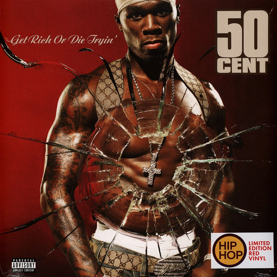 50 Cent - Get Rich Or Die Tryin' HHV GSA Exclusive Red Vinyl Edition