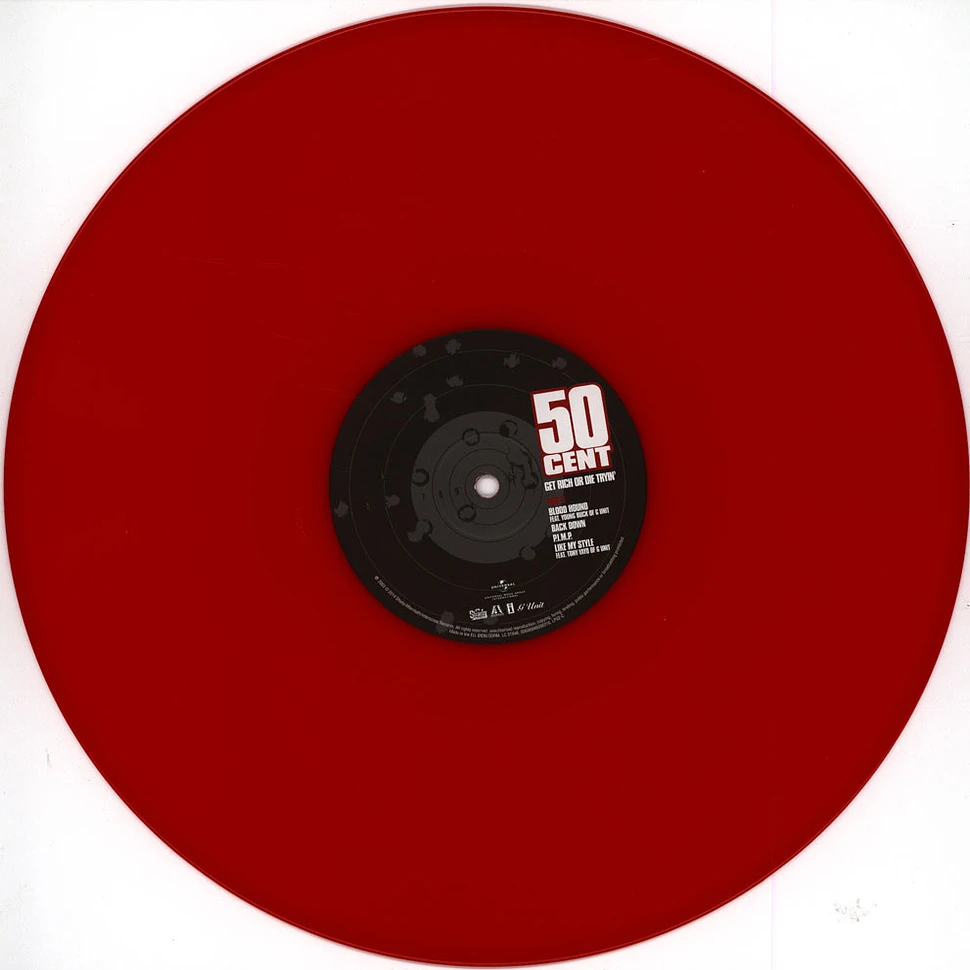 50 Cent - Get Rich Or Die Tryin' HHV GSA Exclusive Red Vinyl Edition