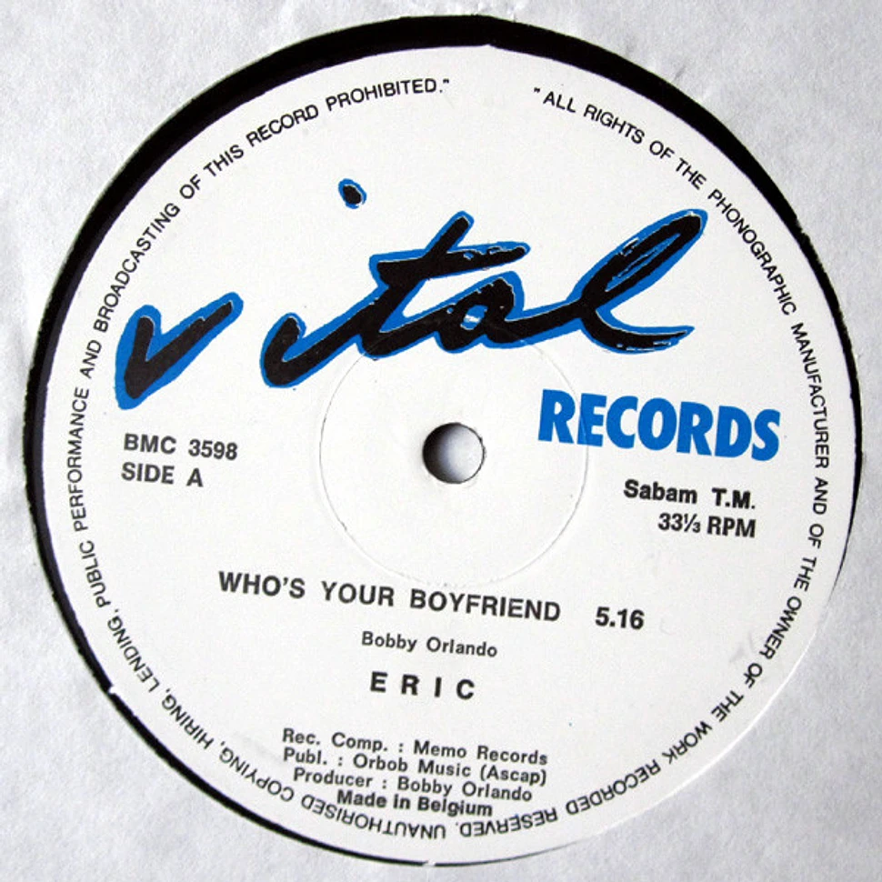 V.A. - Who's Your Boyfriend / Bobby "O" Classics