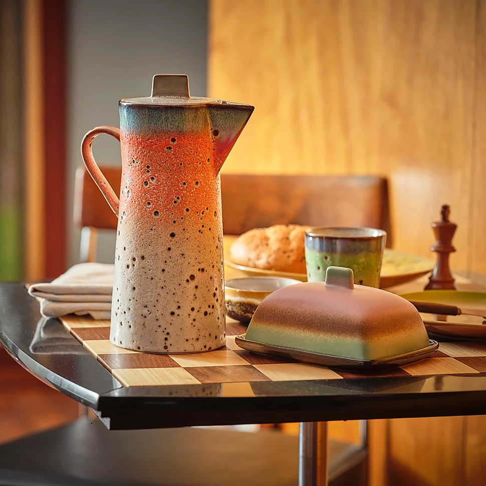 HKLIVING - 70s Ceramics: Butter Dish