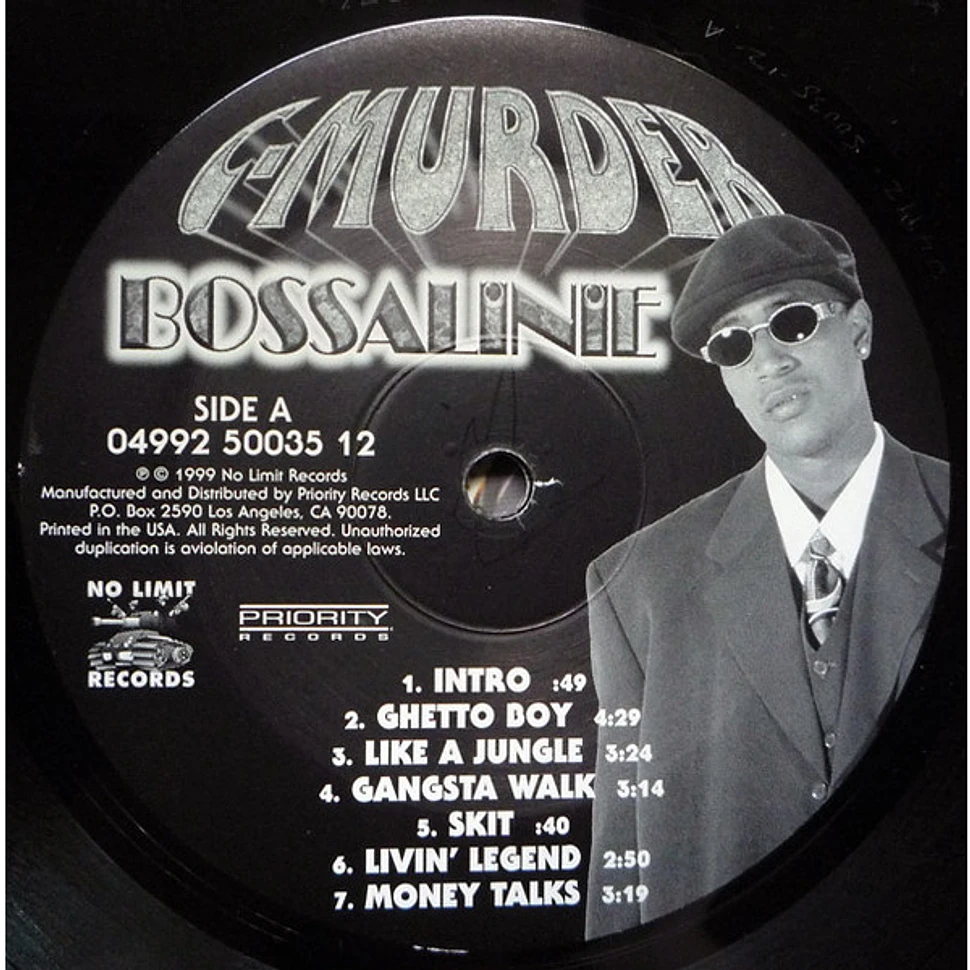 G-RAP / C-Murder ‎– Bossalinie 2LP Bossalinie - Amazon.com Music