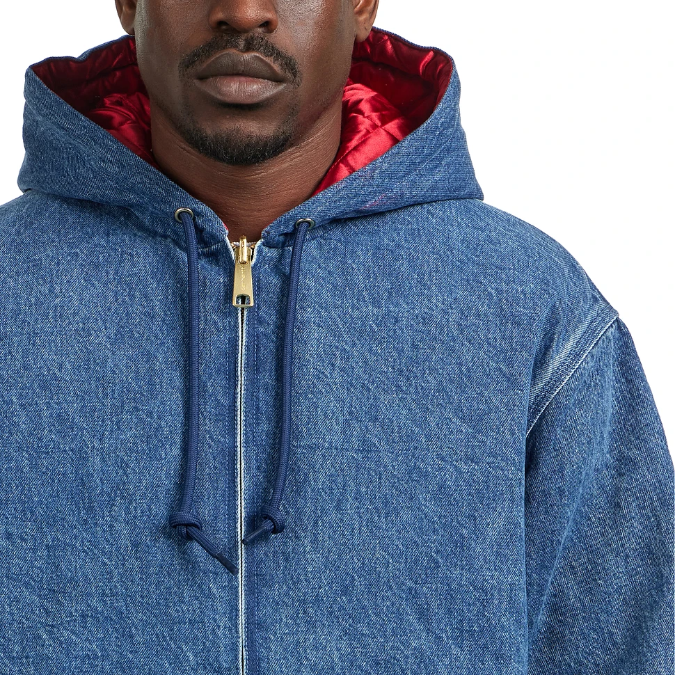 Perry Active Carhartt WIP - 50 Years Anniversary OG Active Jacket Denim (Blue / Usa ...