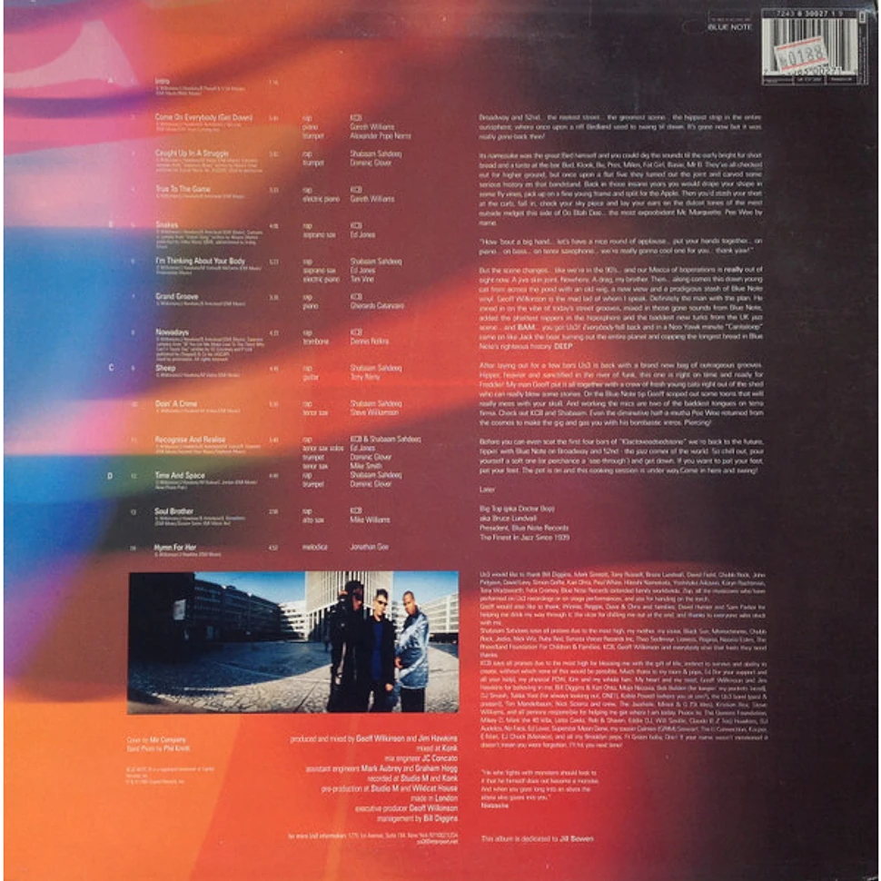 US3 - Broadway & 52nd - Vinyl 2LP - 1997 - UK - Original | HHV