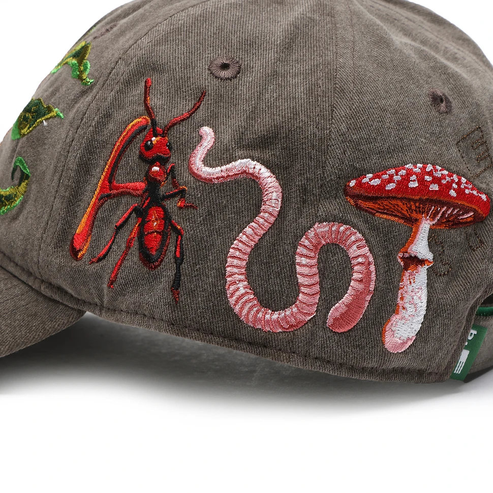 帽子 b.Eautiful 6 Panel Hat Washed Brown b.Eautiful