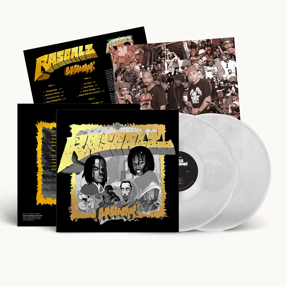 洋楽 rascals ca$h crop / 2LP Rascalz - Cash Crop Clear Vinyl Edition - Vinyl 2LP - 1996 - CA