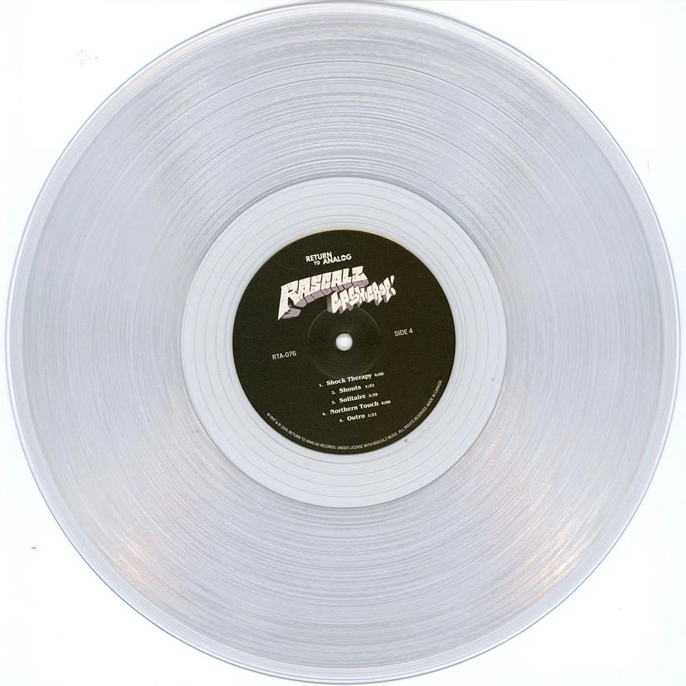 Rascalz - Cash Crop Clear Vinyl Edition - Vinyl 2LP - 1996 - CA