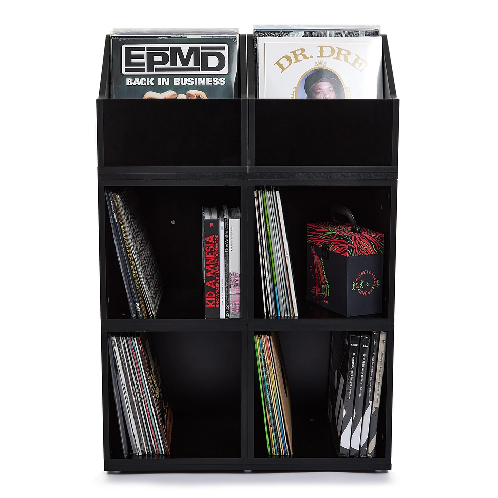 Record Box - Vinyl Record Storage - Schallplattenregal (4x110 + 2x100 ...