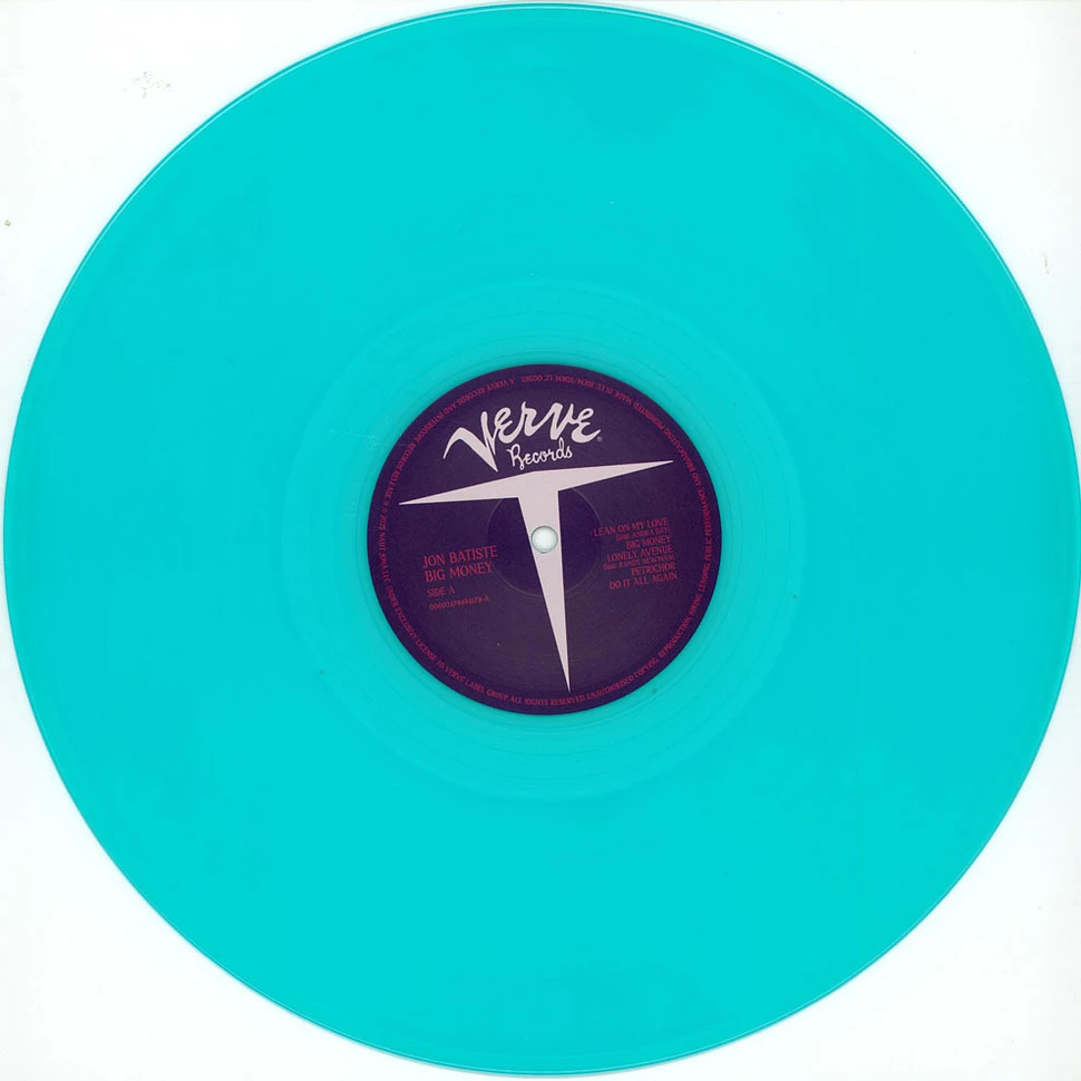 Jon Batiste - Big Money Indie Exclusive Light Blue Vinyl Edition