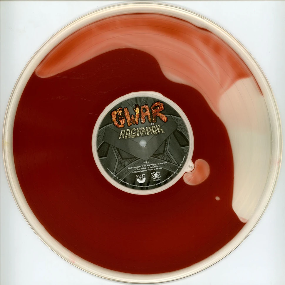 Gwar Ragnarok Gwar - Ragnarok Blood Filled Vinyl Edition - Vinyl LP - DE - Reissue | HHV