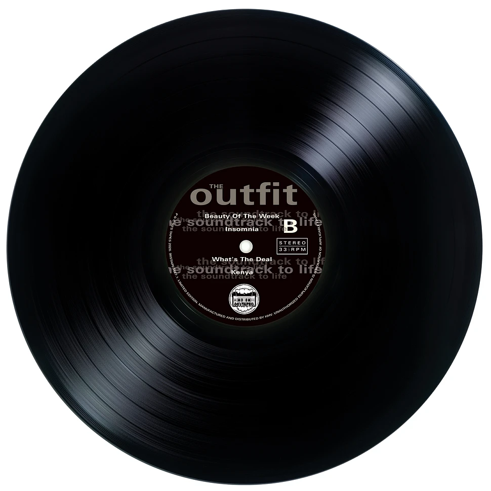 The Outfit - The Soundtrack To Life - Vinyl 2LP - 2026 - EU