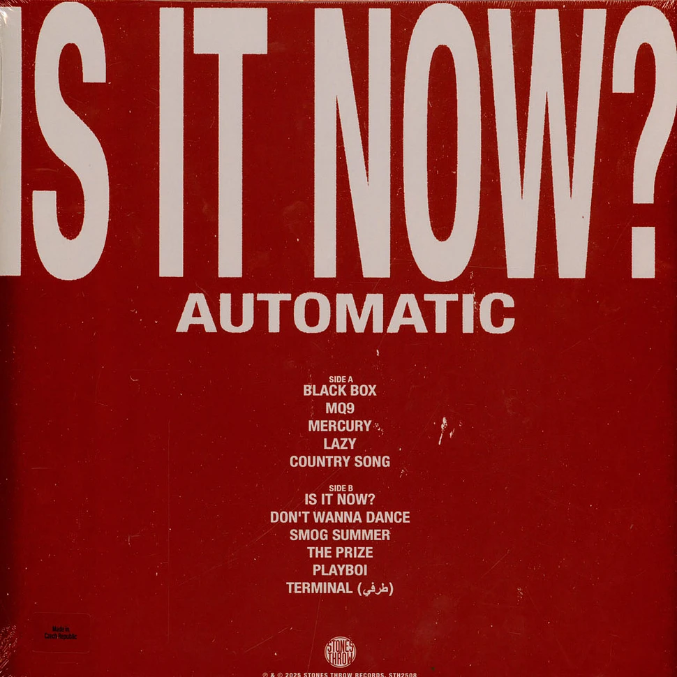 Automatic - Is It Now?