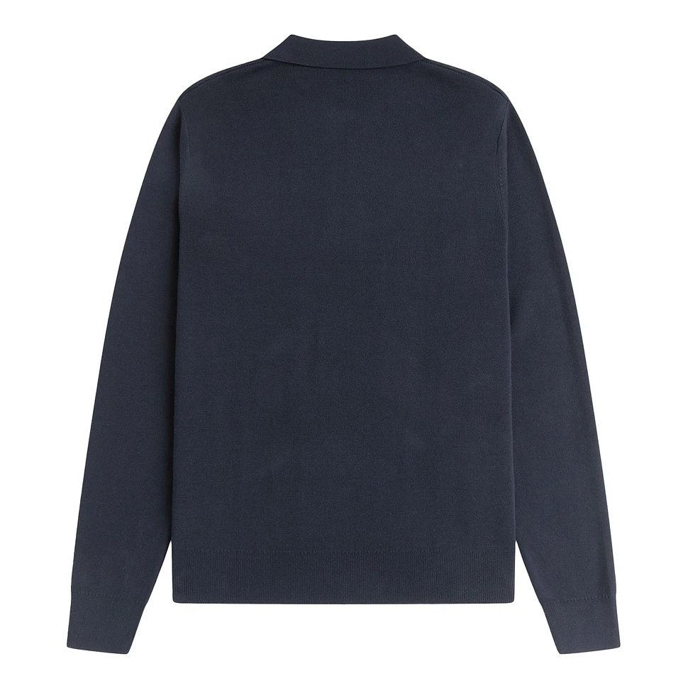 Fred Perry - Tonal Stripe Knitted Polo Shirt