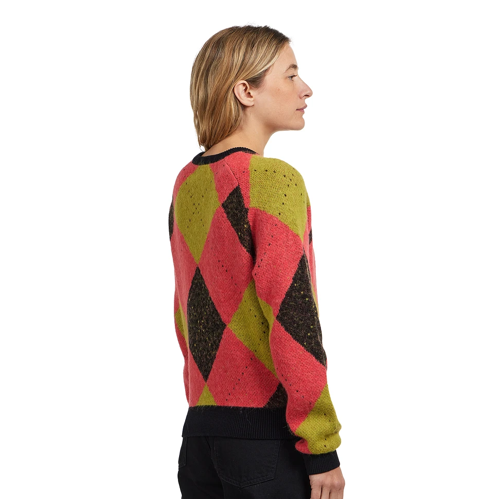 Fred Perry x Amy Winehouse Foundation - Brushed Argyle Knitted Jumper