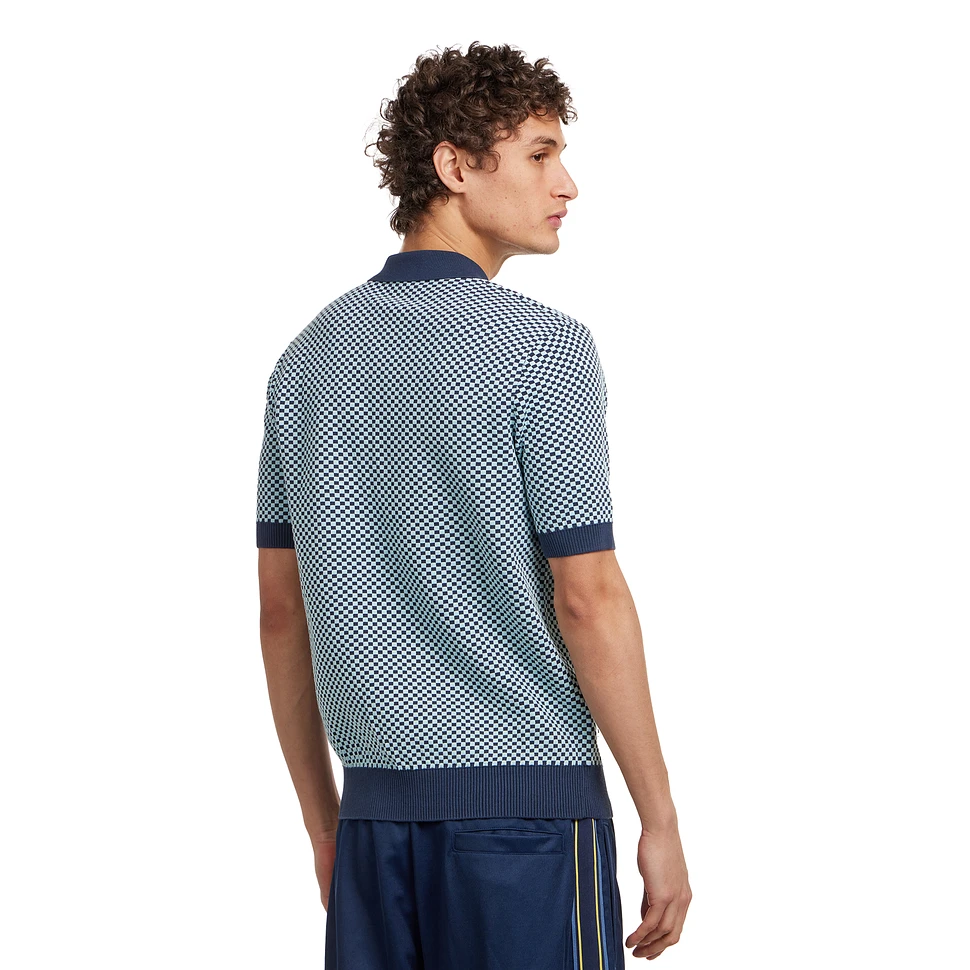 Fred Perry - Chequerboard Knitted Shirt