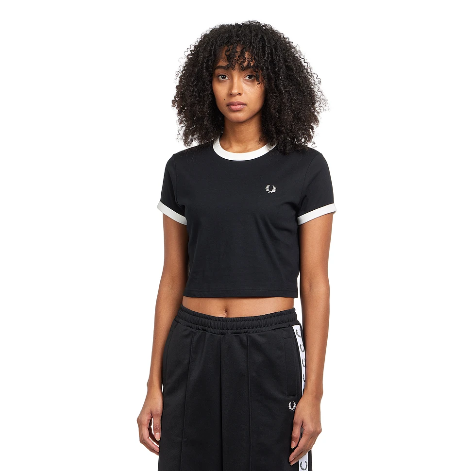 Fred Perry - Cropped Ringer T-Shirt