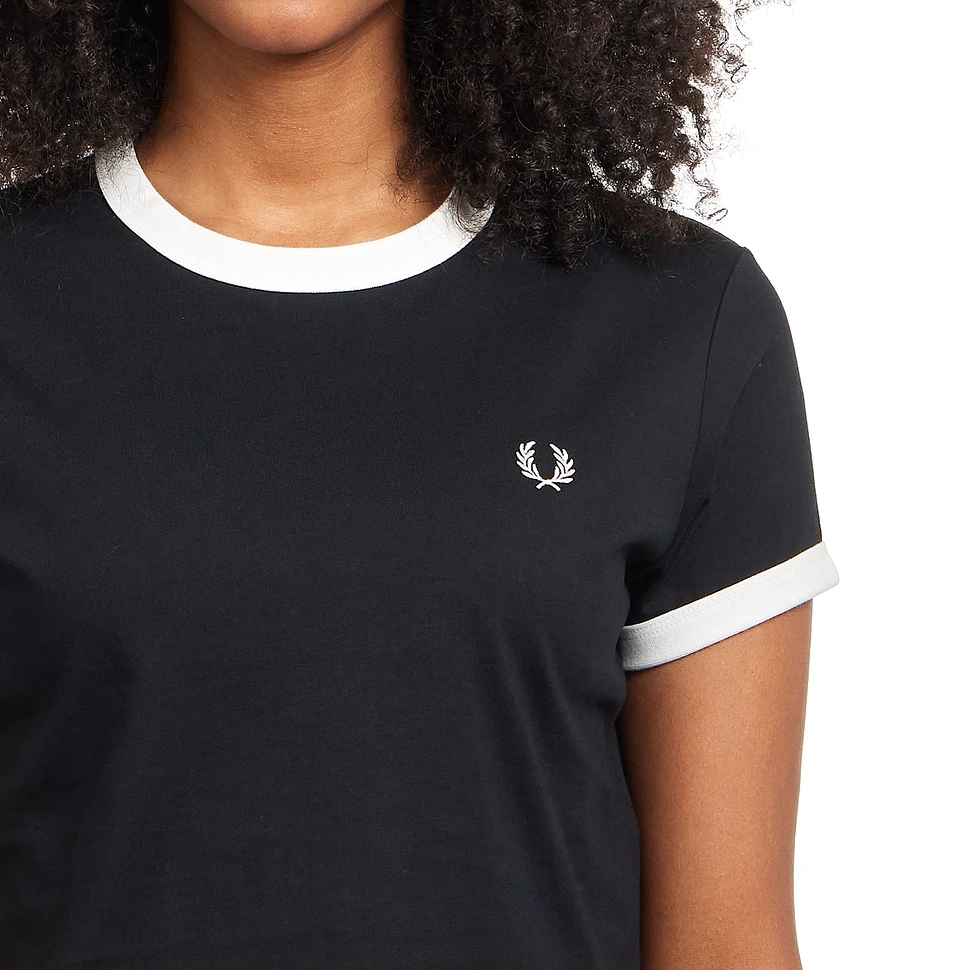 Fred Perry - Cropped Ringer T-Shirt