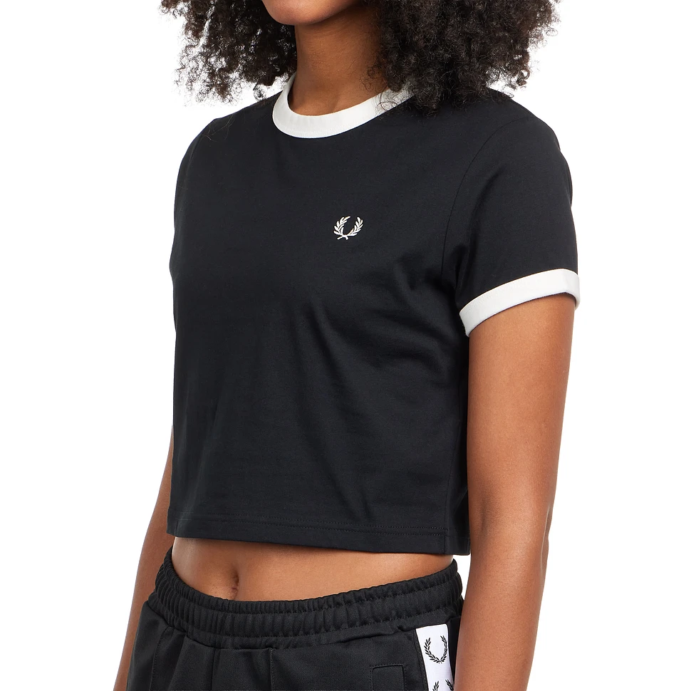 Fred Perry - Cropped Ringer T-Shirt