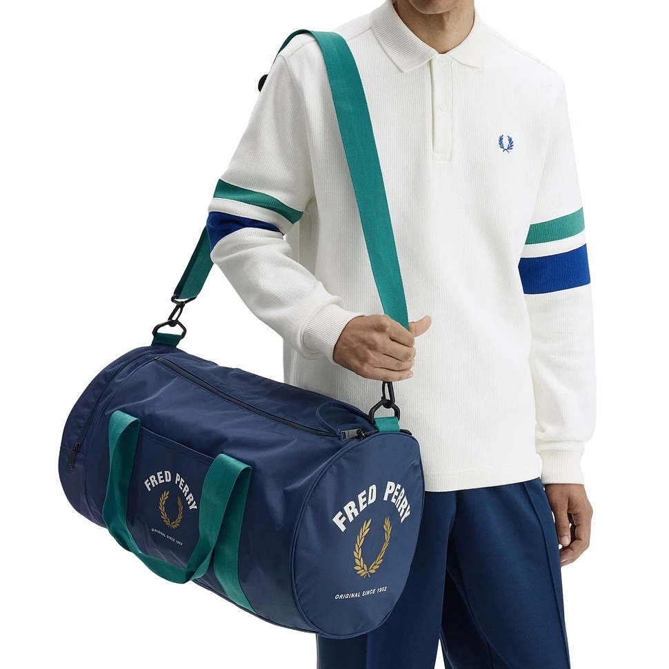 Fred Perry - Sport Nylon Large Barrel Bag