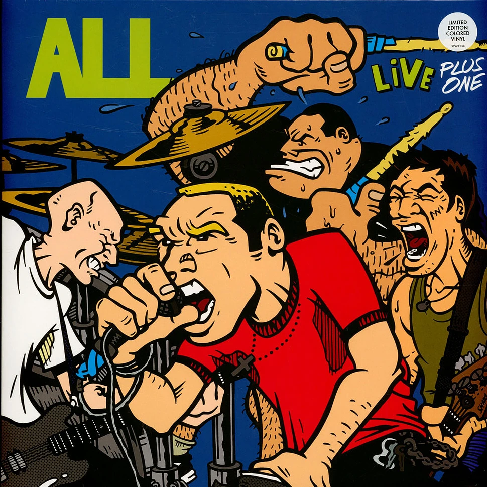 All - Live Plus One Blueyellow Vinyl Edition - Vinyl 2LP - 2001 - EU ...