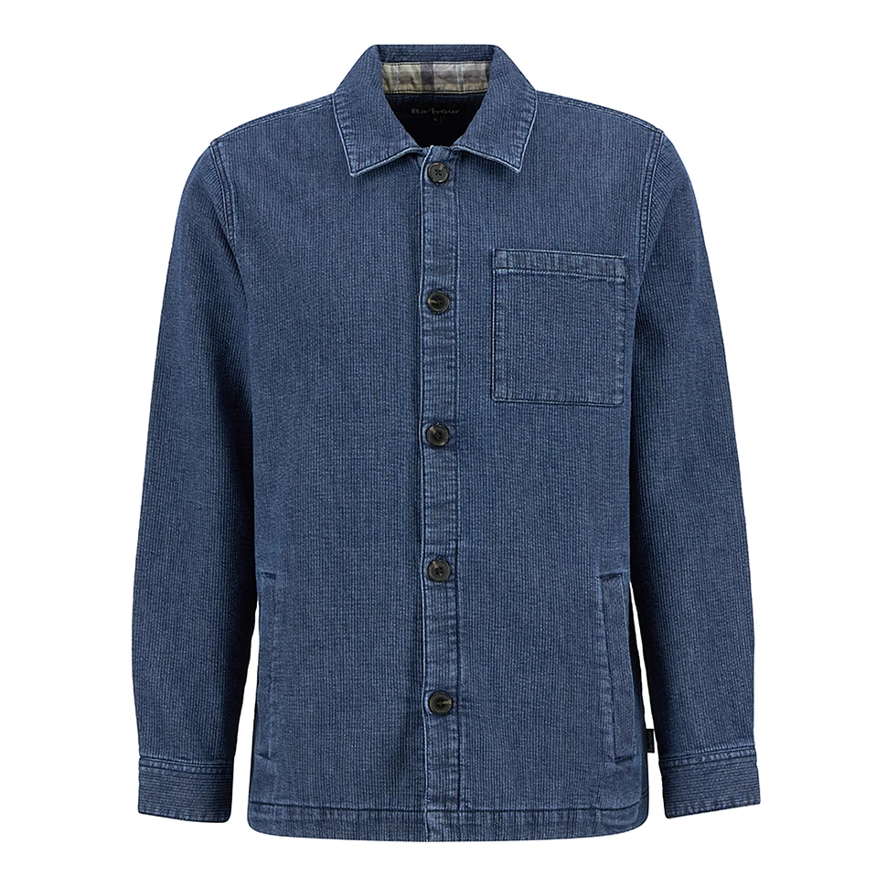 Barbour - Aickmen Textured Denim Overshirt