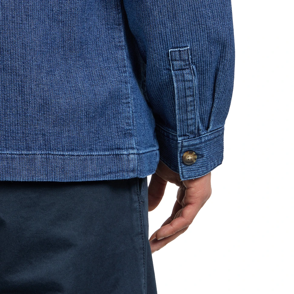 Barbour - Aickmen Textured Denim Overshirt
