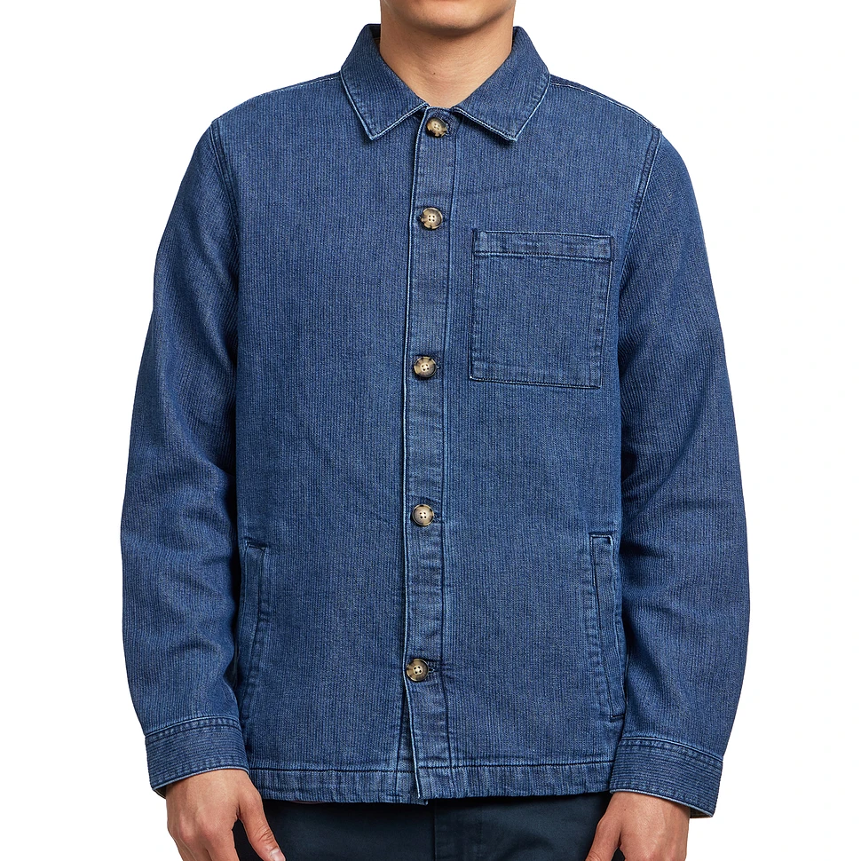Barbour - Aickmen Textured Denim Overshirt
