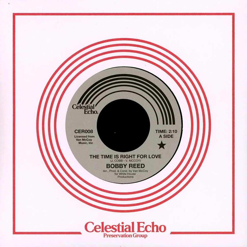 Bobby Reed - The Time Is Right For Love / If I Don't Love You - Vinyl 7 ...