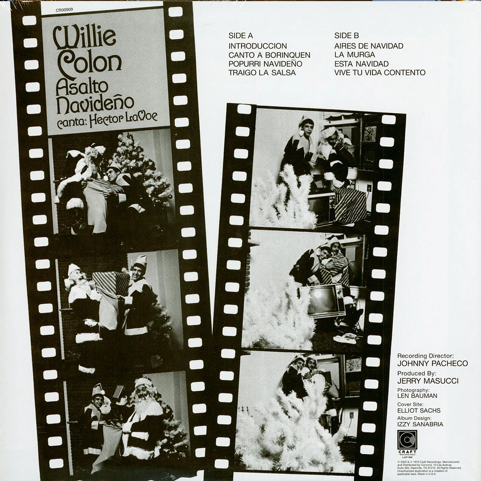 Willie Colon & Hector Lavoe - Asalto Navideno