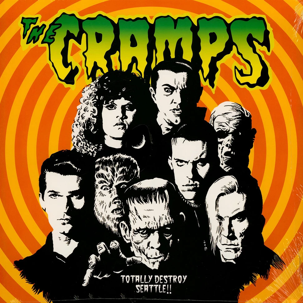 The Cramps - Totally Destroy Seattle!! - Vinyl LP - EU | HHV
