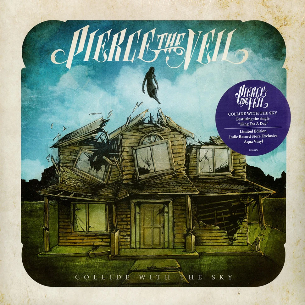 Pierce The Veil Collide With The Sky Aqua Vinyl Edition