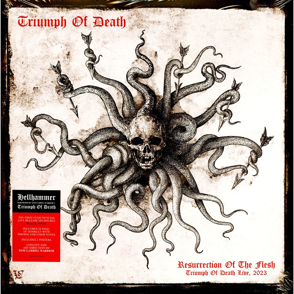 洋楽 Resurrection Of The Flesh 2LP+7inch Triumph Of Death - Resurrection Of The Flesh - Vinyl 2LP - 2023