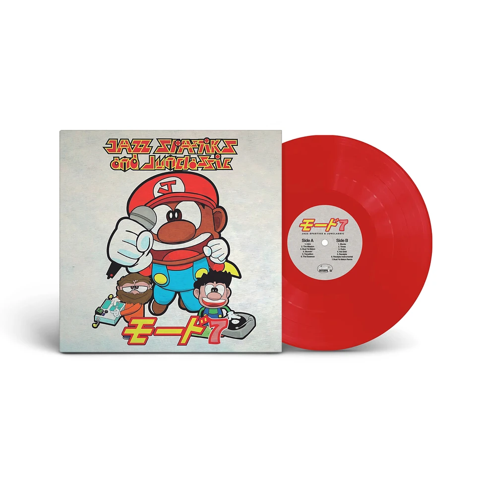 Jazz Spastiks & Junclassic - Mode 7 HHV Exclusive Red Vinyl Edition