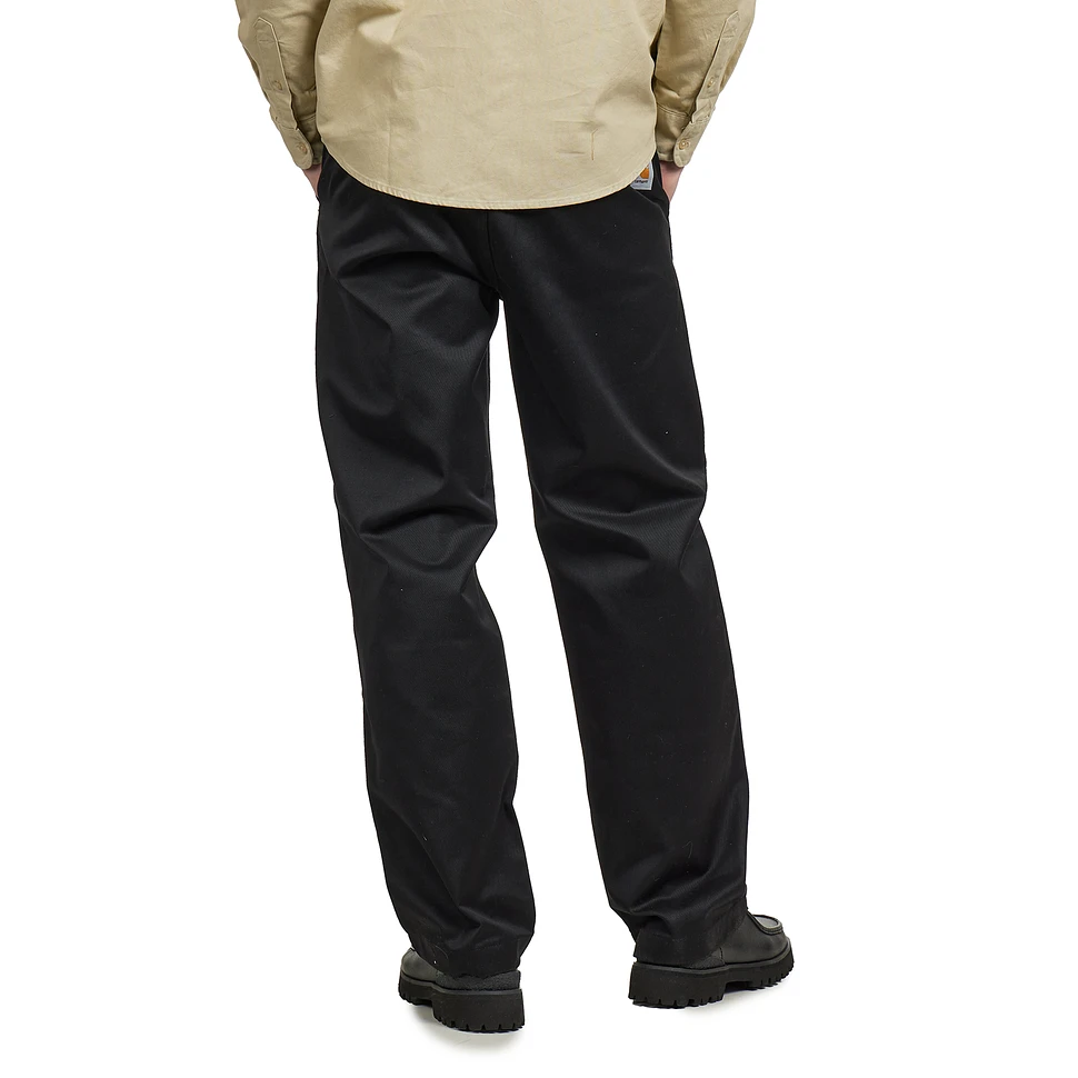 CARHARTT 하롤드 팬트 데니슨 트윌 8.8 온스 블랙 리지드