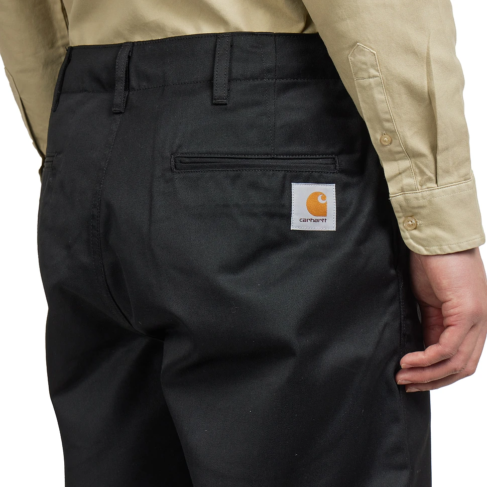 CARHARTT 하롤드 팬트 데니슨 트윌 8.8 온스 블랙 리지드