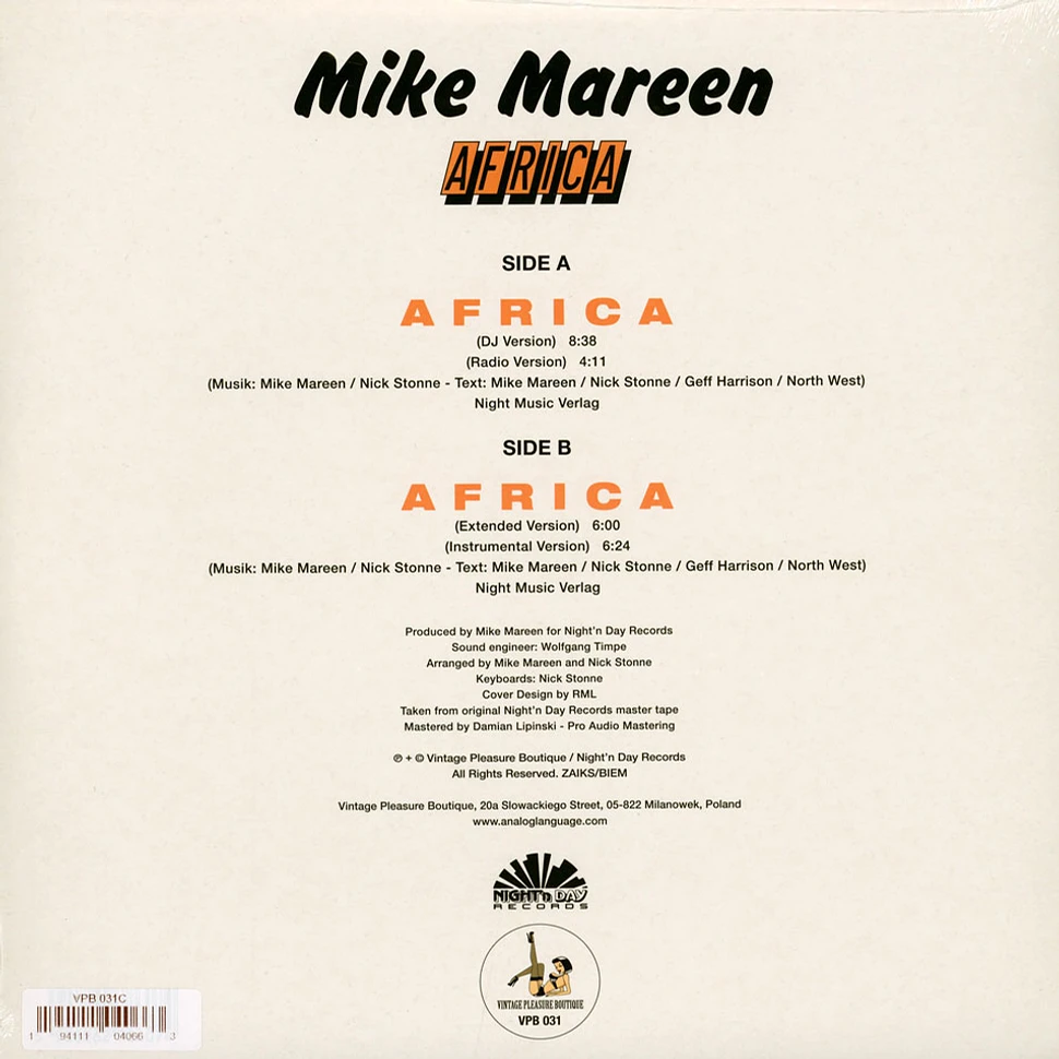 Mike Mareen - Africa