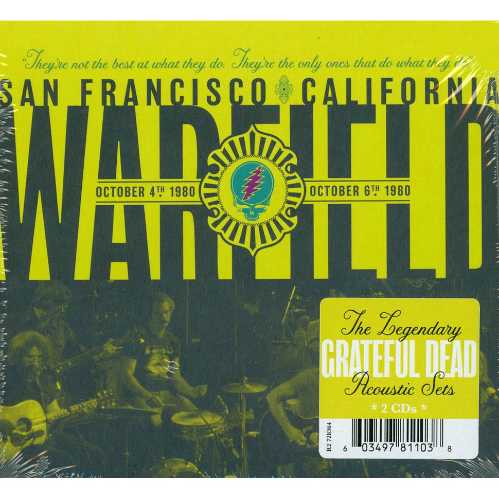 Grateful Dead - The Warfield, San Francisco, Ca Oct 4 & 6, 1980