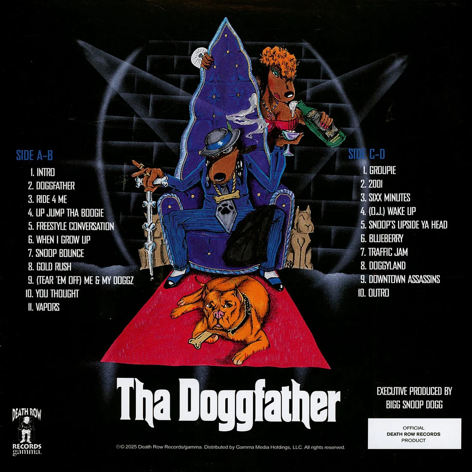 Snoop Dogg - Tha Doggfather Black Vinyl Edition - Vinyl 2LP - 1996