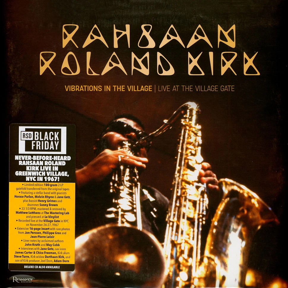 Rahsaan Roland Kirk - Vibrations In The Village: Live At The Village ...