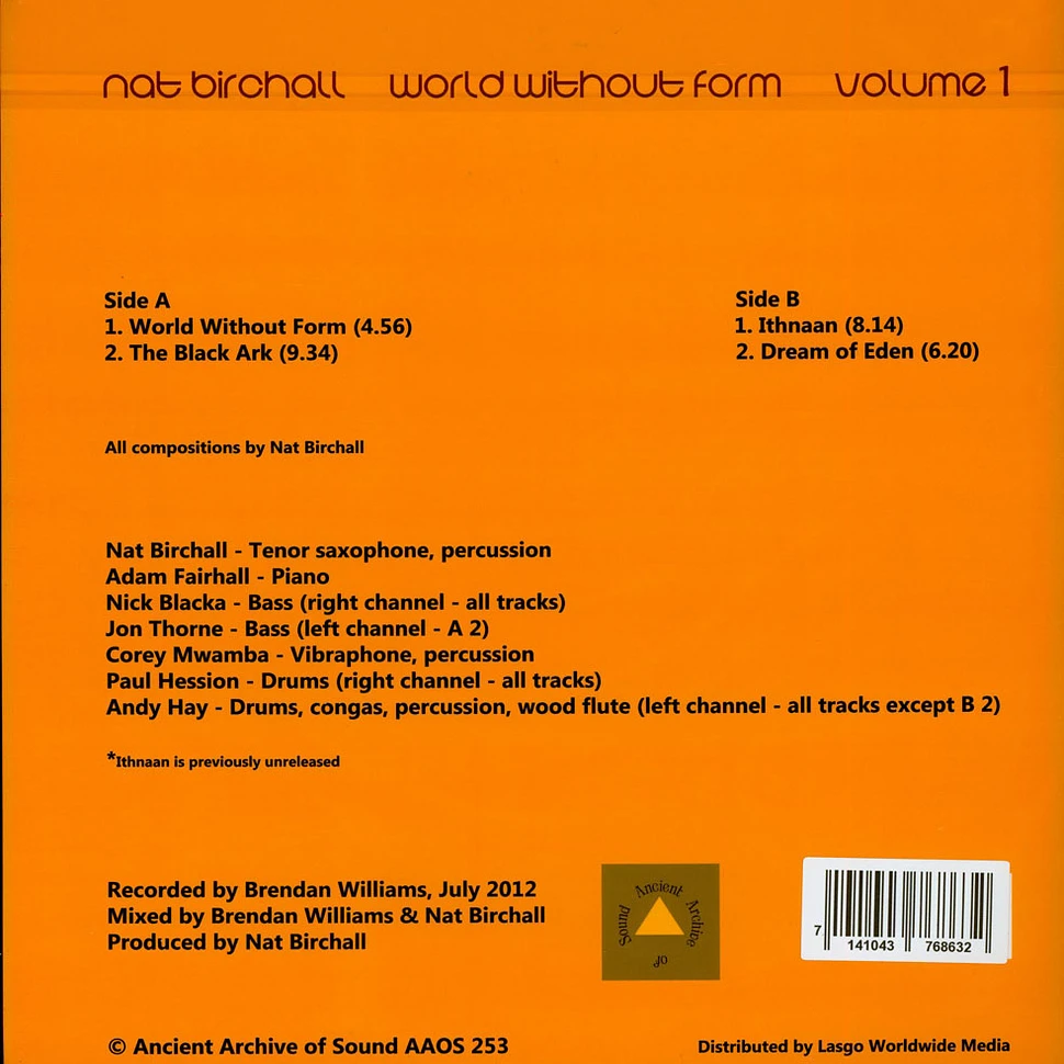 Nat Birchall - World Without Form Volume 1