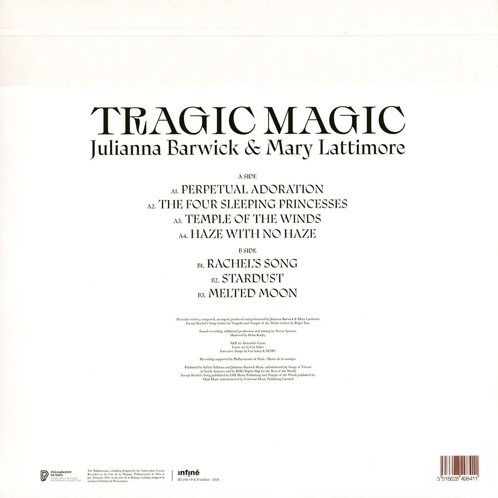 Julianna Barwick & Mary Lattimore - Tragic Magic Forest Canopy Green Vinyl Biovinyl Edition