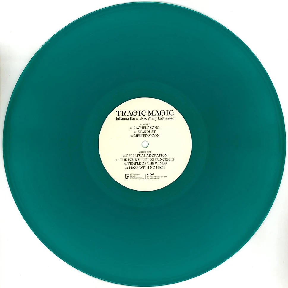 Julianna Barwick & Mary Lattimore - Tragic Magic Forest Canopy Green Vinyl Biovinyl Edition